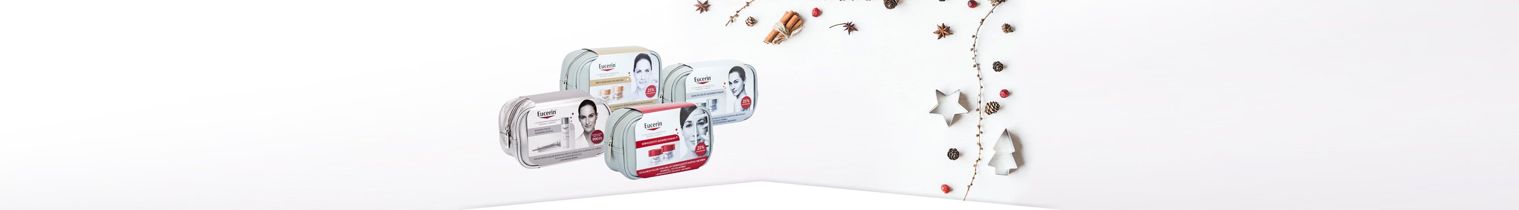 Eucerin karácsonyi ajándékcsomagok